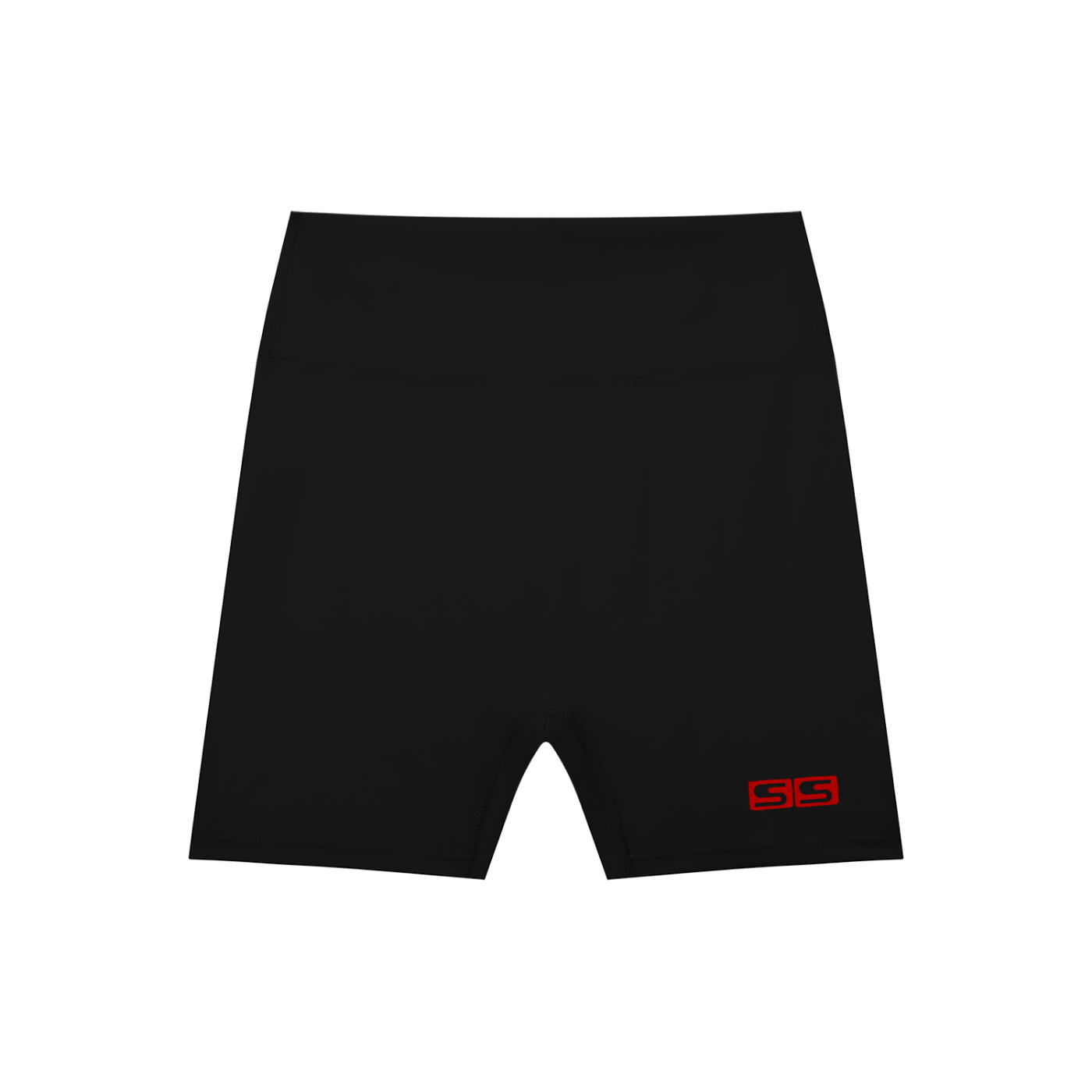 High-Waisted Blend Biker Shorts