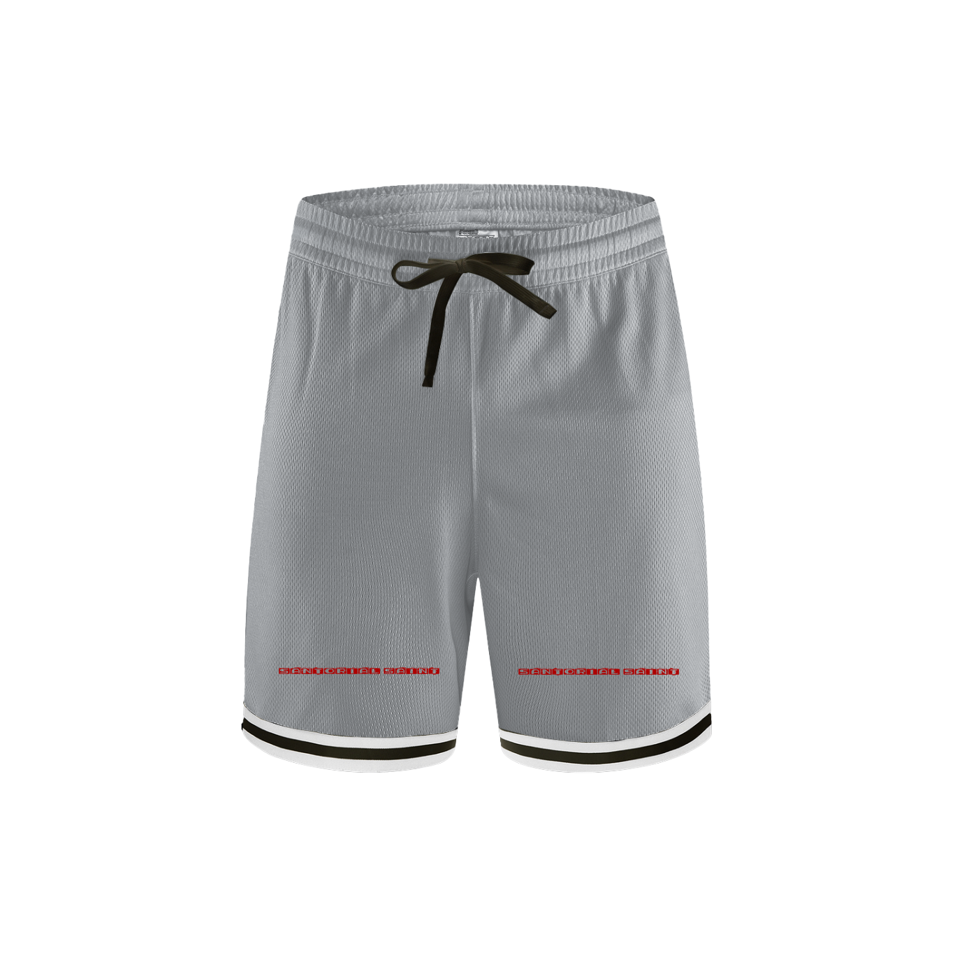 Classic Stripe Trim Basketball Shorts
