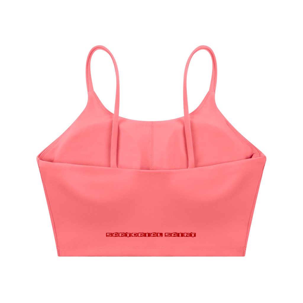 Spaghetti Strap Yoga Sports Bra