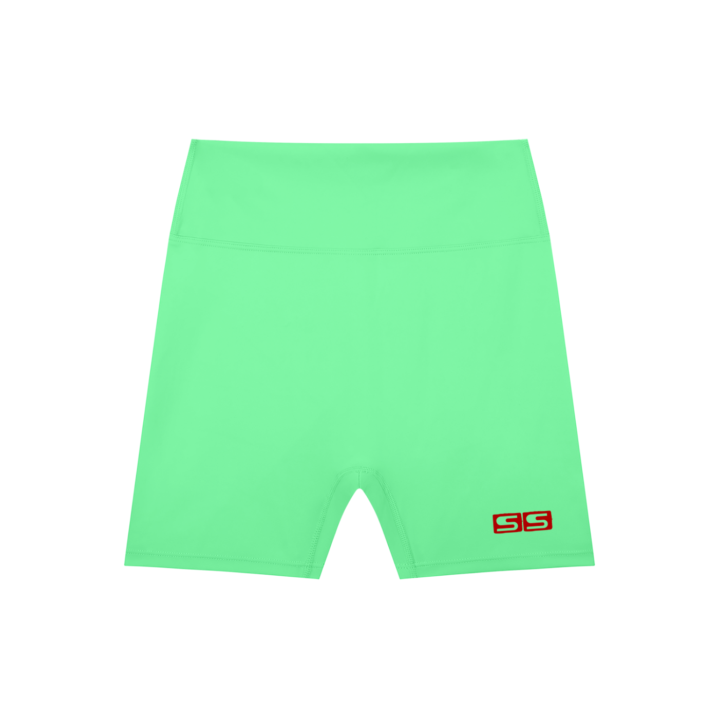 High-Waisted Blend Biker Shorts