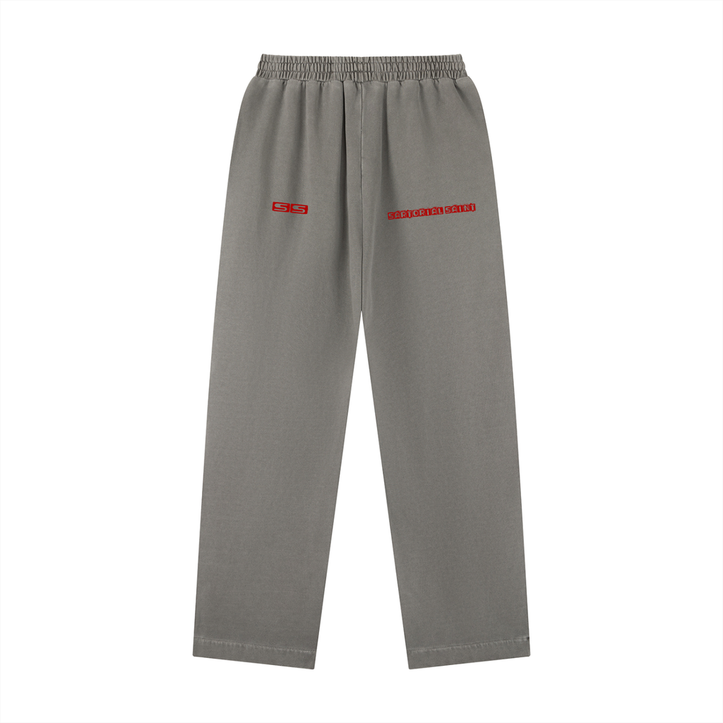 Vintage Washed Drawstring Sweatpants