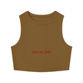 Women's Tight Crewneck Crop Tank Top