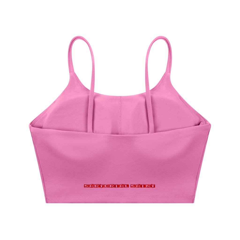 Spaghetti Strap Yoga Sports Bra