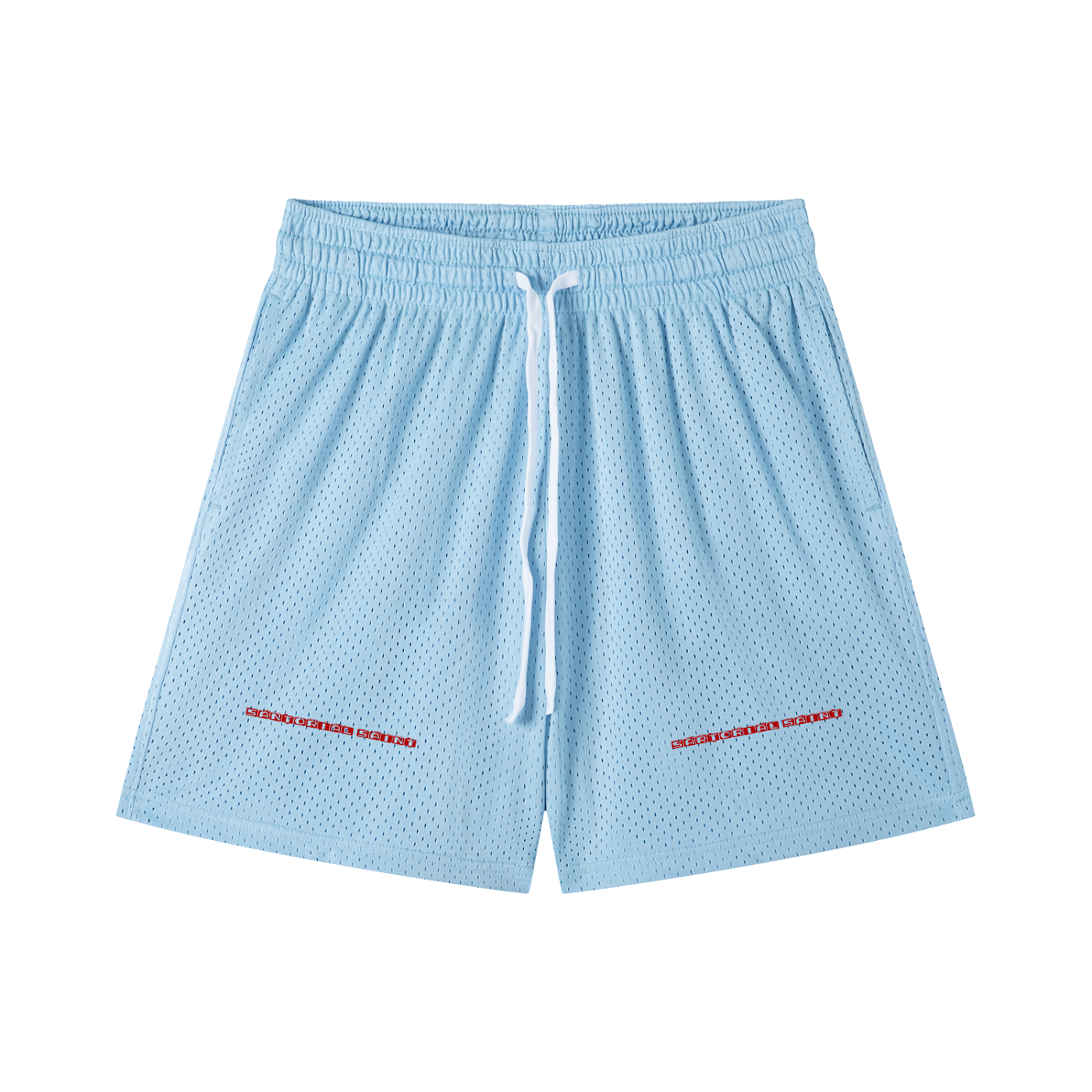 Mesh Drawstring Shorts
