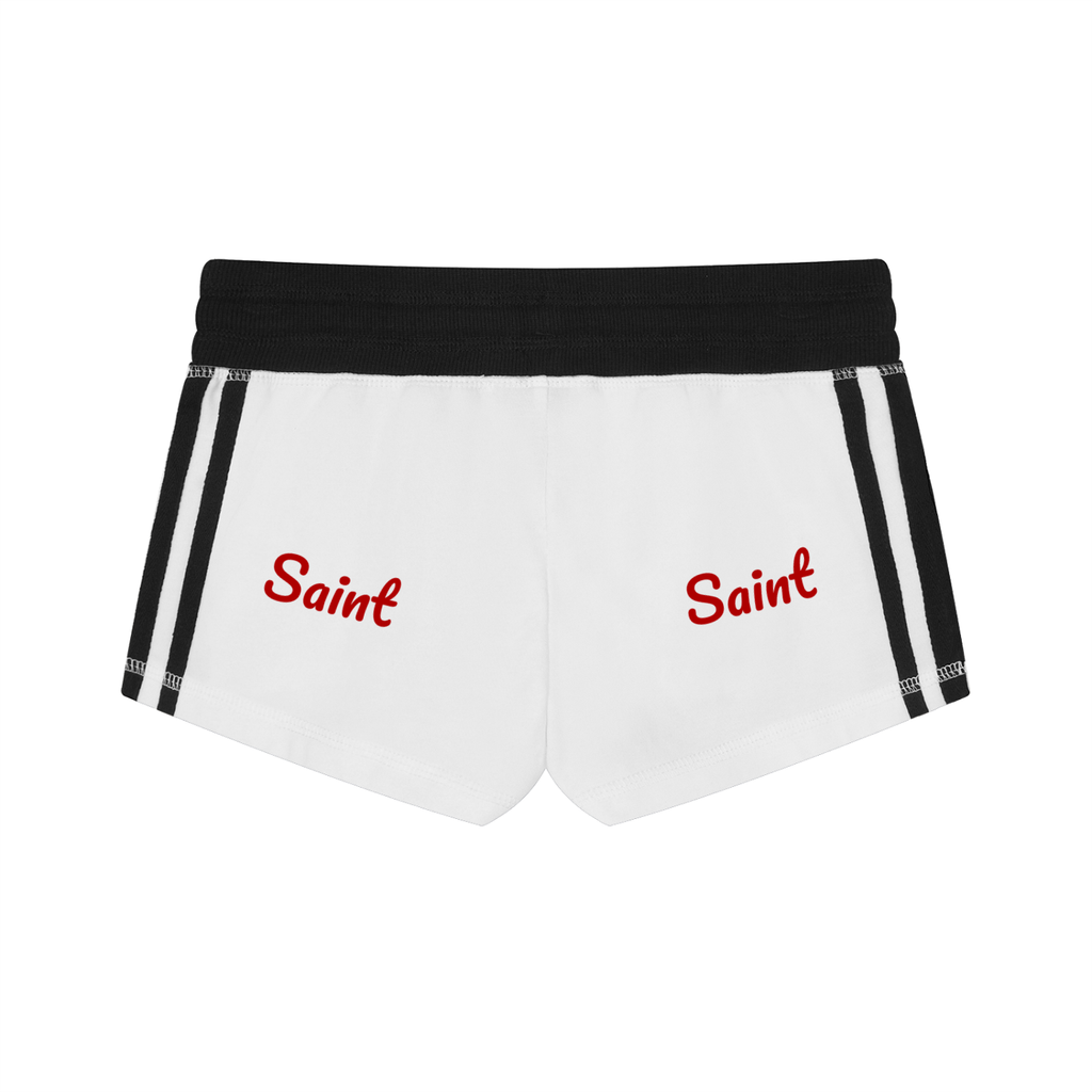 Women's Contrast Stripe Track Shorts