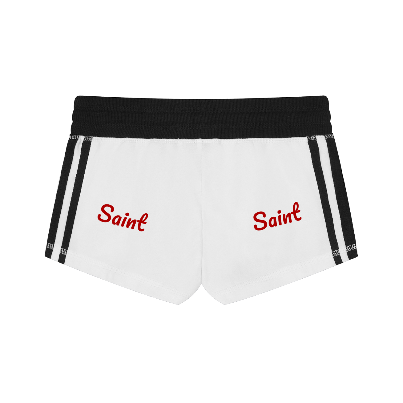 Women's Contrast Stripe Track Shorts