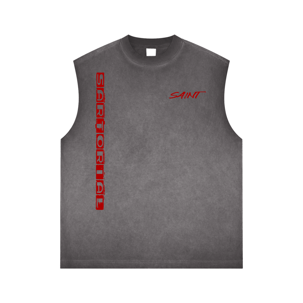 Reverse Washed Tank Top